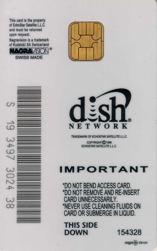 Dish Network Satellite SmartCard