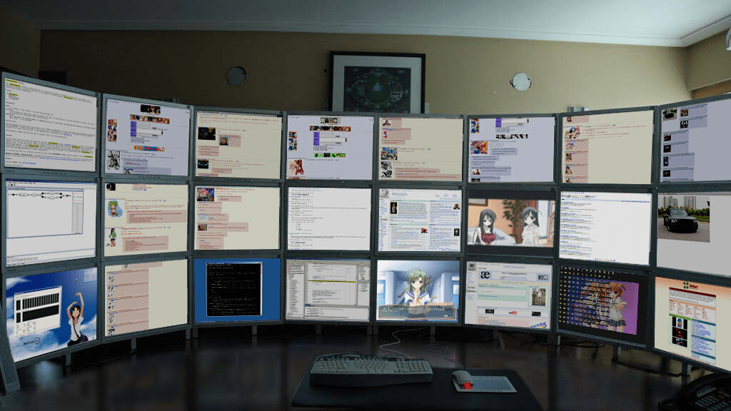 Multi-Screen Display WIth Forums